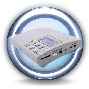 Grabador de voz digital para llamadas telefonicas y el entorno